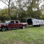 Blue Ridge Hauling performing hauling services for large commercial items